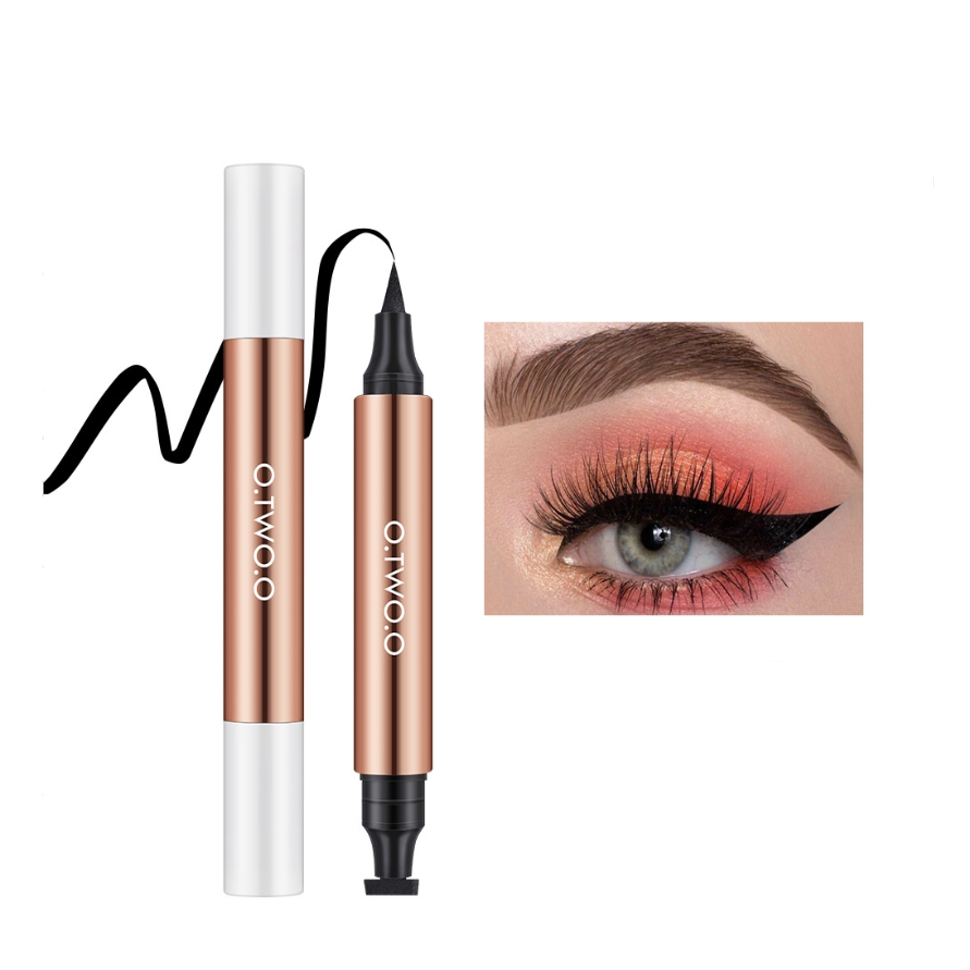 O.TWO.O™ Double-Ended Eyeliner Stamp: Effortless Precision for Stunning Eyes - BetterLife